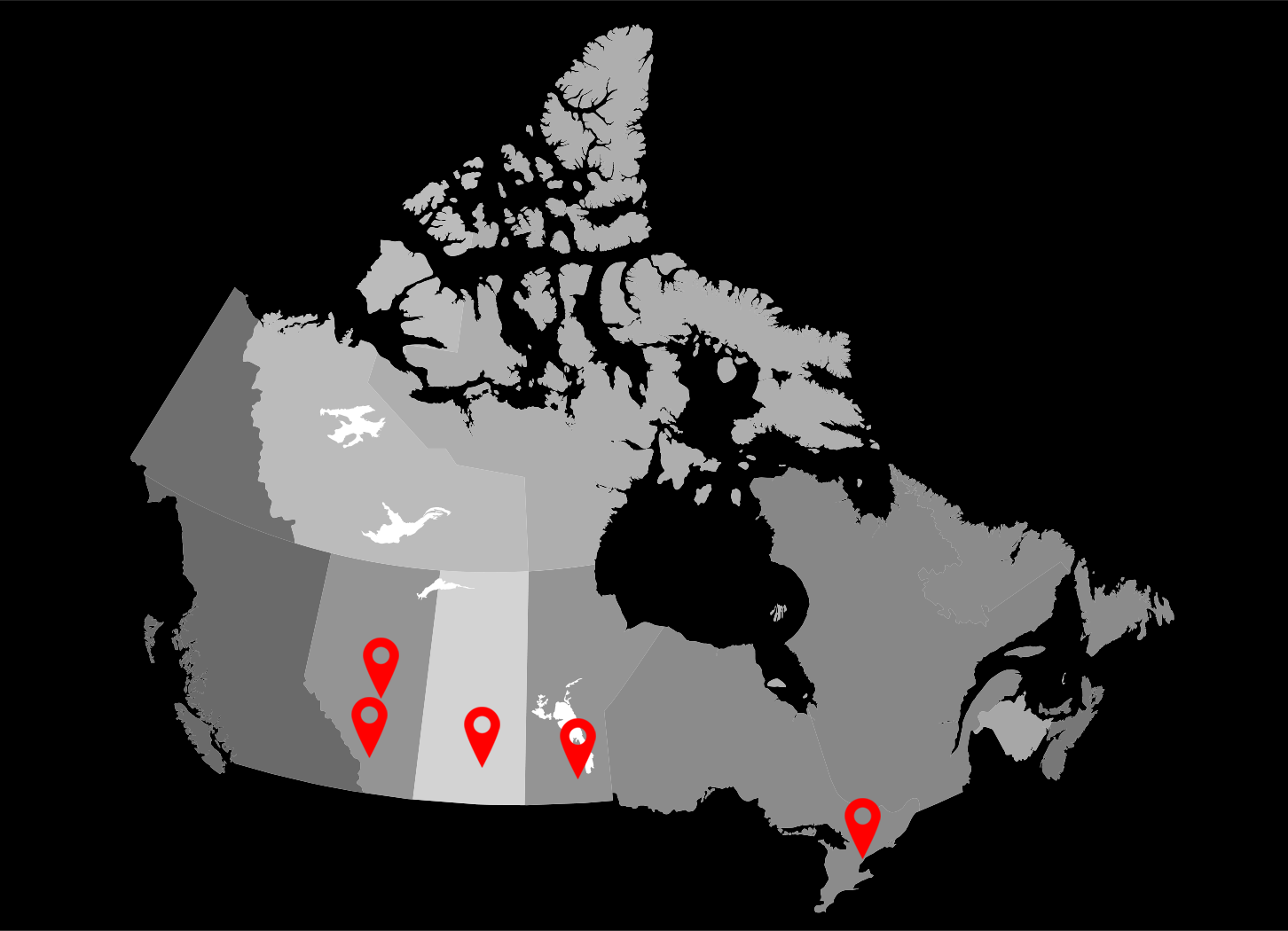 Map of Canada